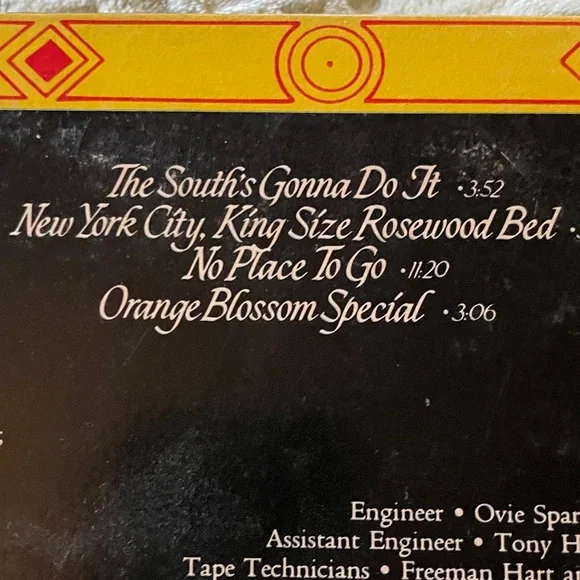 The Charlie Daniels Band 'Fire on the Mountain' vintage Album 1974 - Picture 3 of 6